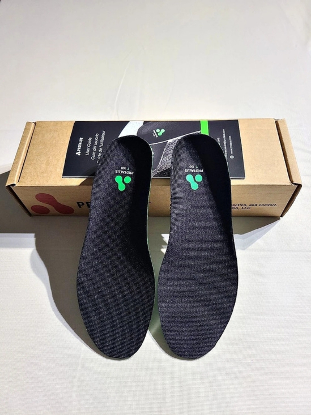 Protalus T-100 Elite Premium Insoles NIB Men 5 Women 6.5 Arch Support